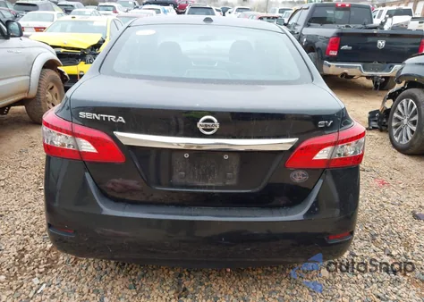 2015 Nissan Sentra Sv z USA, uszkodzony, nr VIN 3N1AB7AP9FL695502